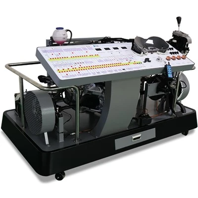 Motor a gasolina com sistema de treinamento de transmissão automática